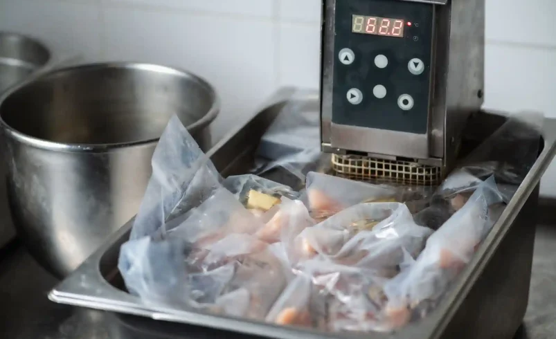 How does sous vide cooking differ from traditional cooking methods?
